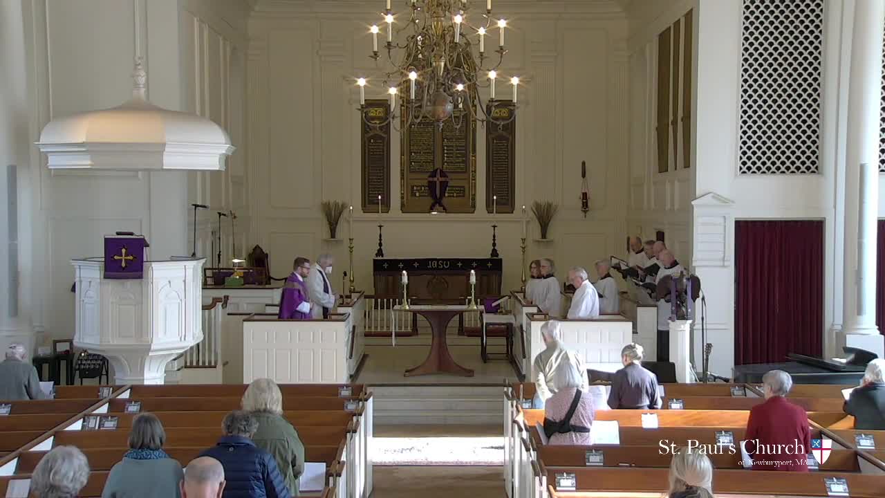 Thumbnail image for Saint Paul's Church Service 3-26-2023