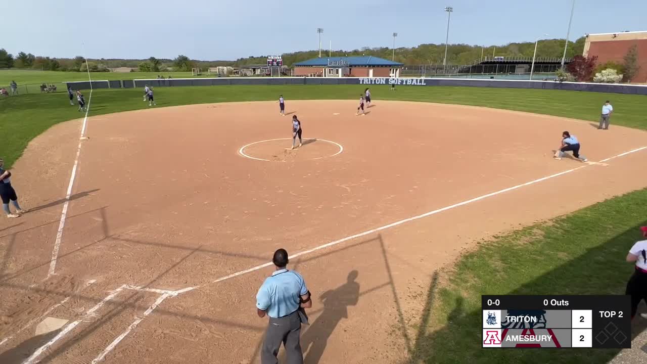 Thumbnail image for Triton Softball vs Amesbury (5-15-23)