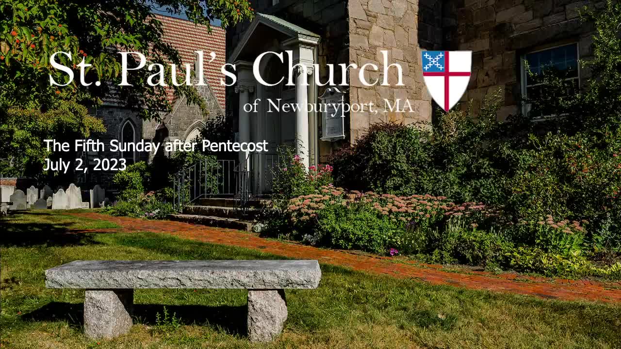 Thumbnail image for Saint Paul's Church Service 7-2-2023