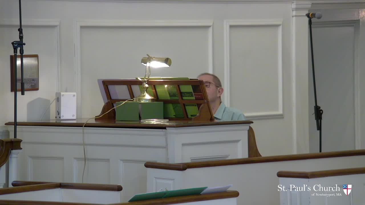 Thumbnail image for Saint Paul's Church Service 7-16-2023