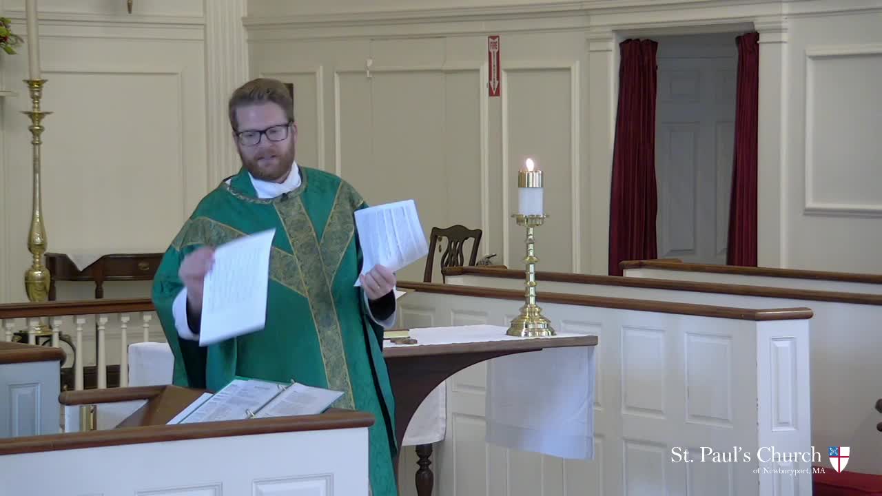 Thumbnail image for Saint Paul's Church Service 8-27-2023