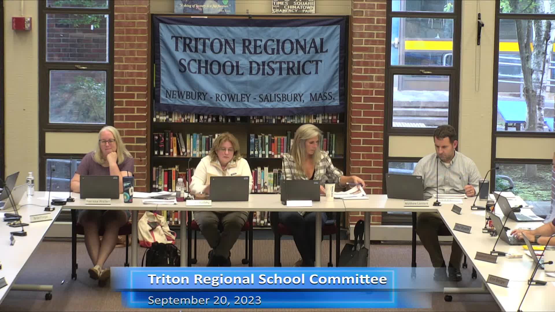 Thumbnail image for Triton School Committee Meeting 9-20-23