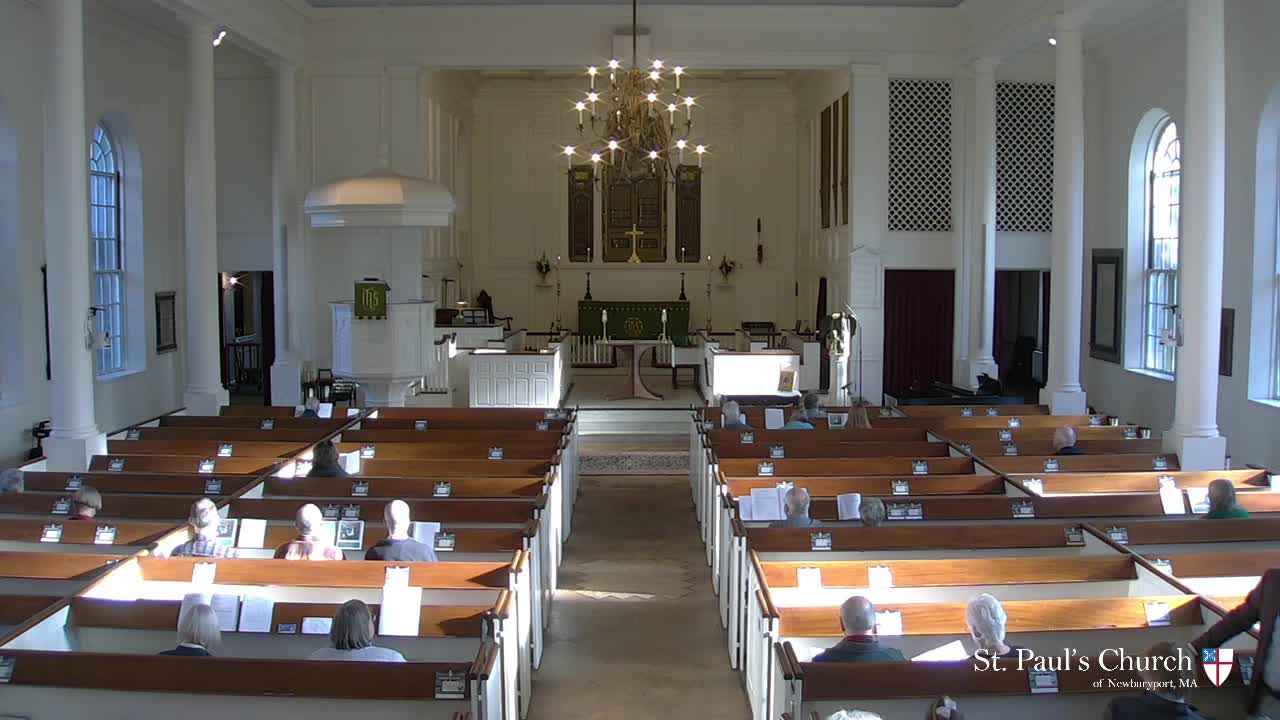 Thumbnail image for Saint Paul's Church Service 10-22-2023