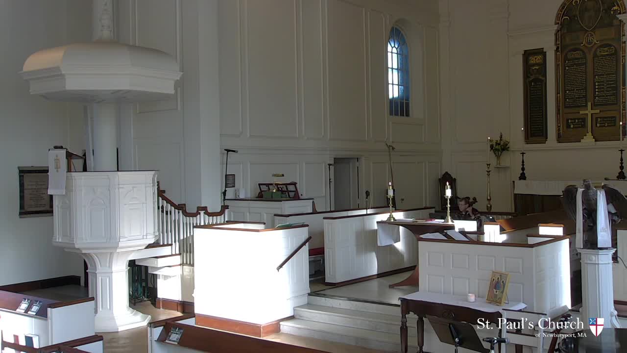 Thumbnail image for Saint Paul's Church Service 11-26-2023