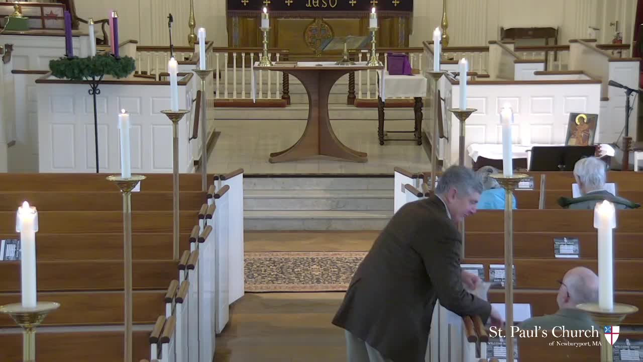 Thumbnail image for Saint Paul's Church Service 12-17-2023