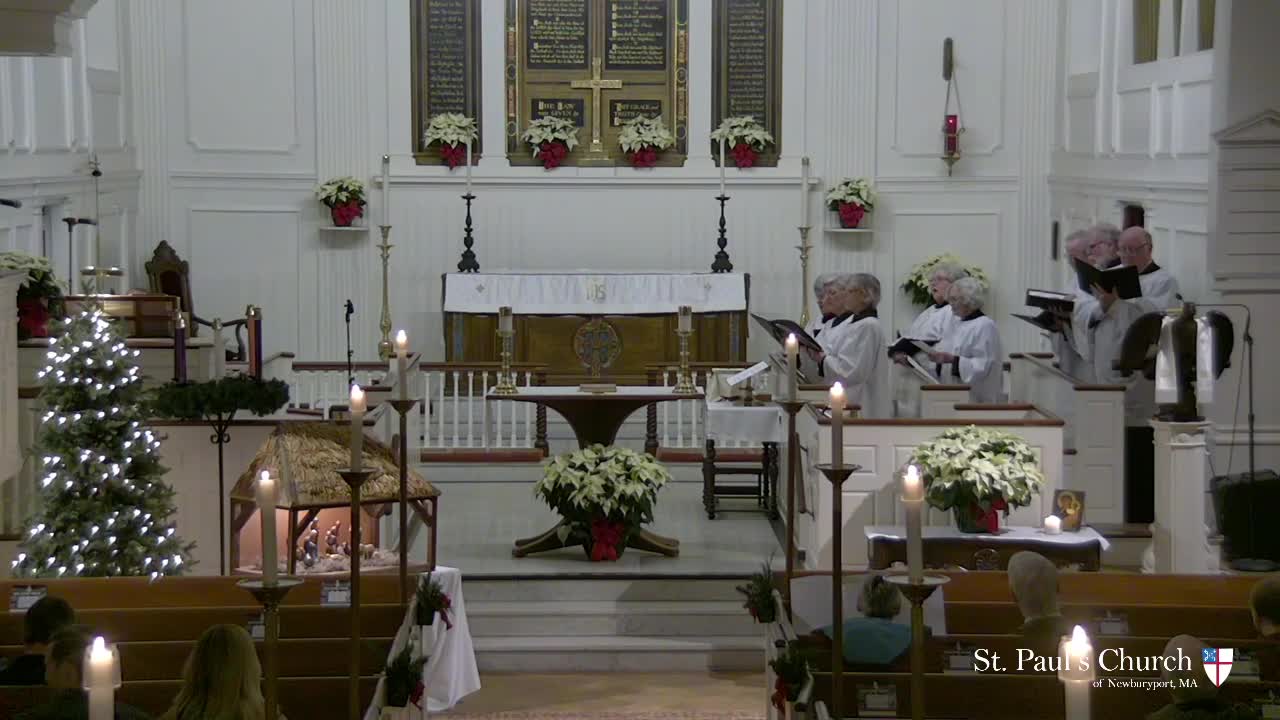 Thumbnail image for Saint Paul's Church Service 12-24-2023 Midnight Mass