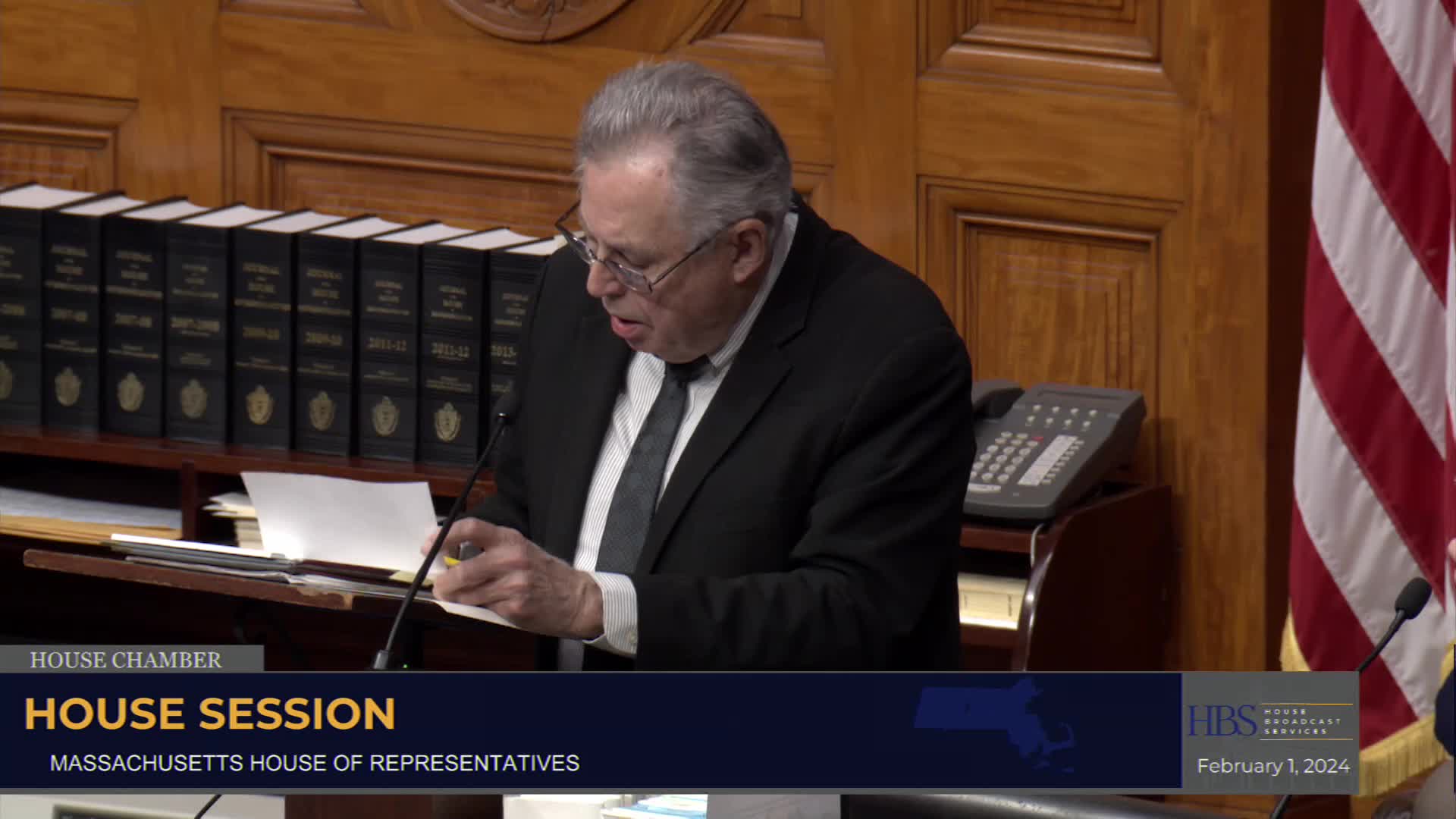 Thumbnail image for MA House of Representatives Session, February 1, 2024