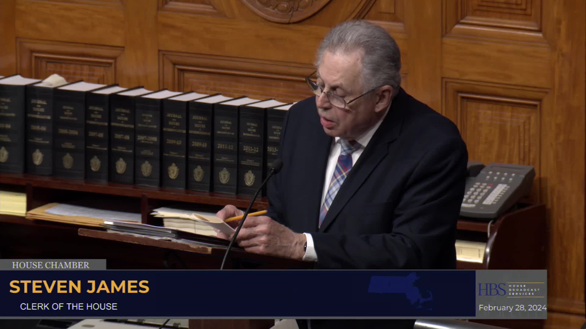 Thumbnail image for MA House of Representatives Formal Session - Feb 28, 2024