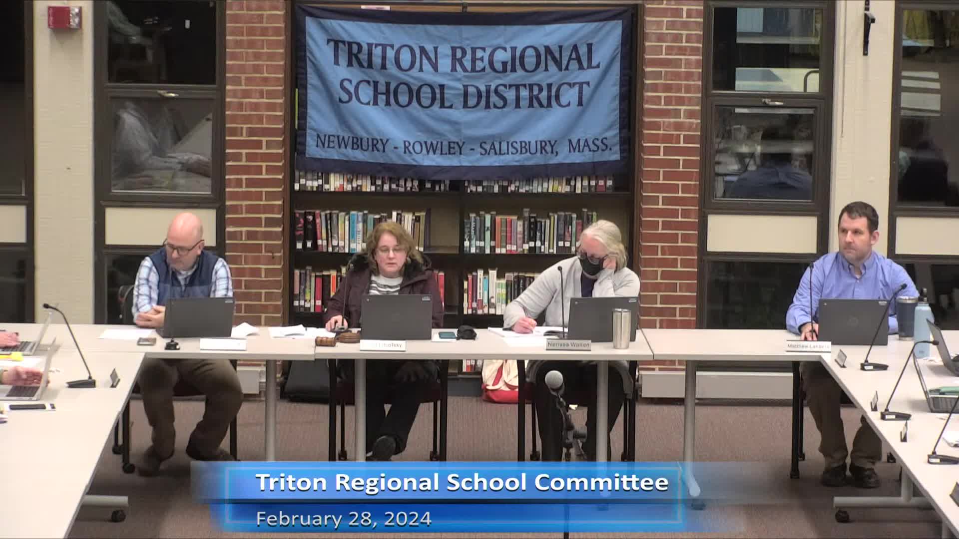 Thumbnail image for Triton School Committee Meeting 2-28-24