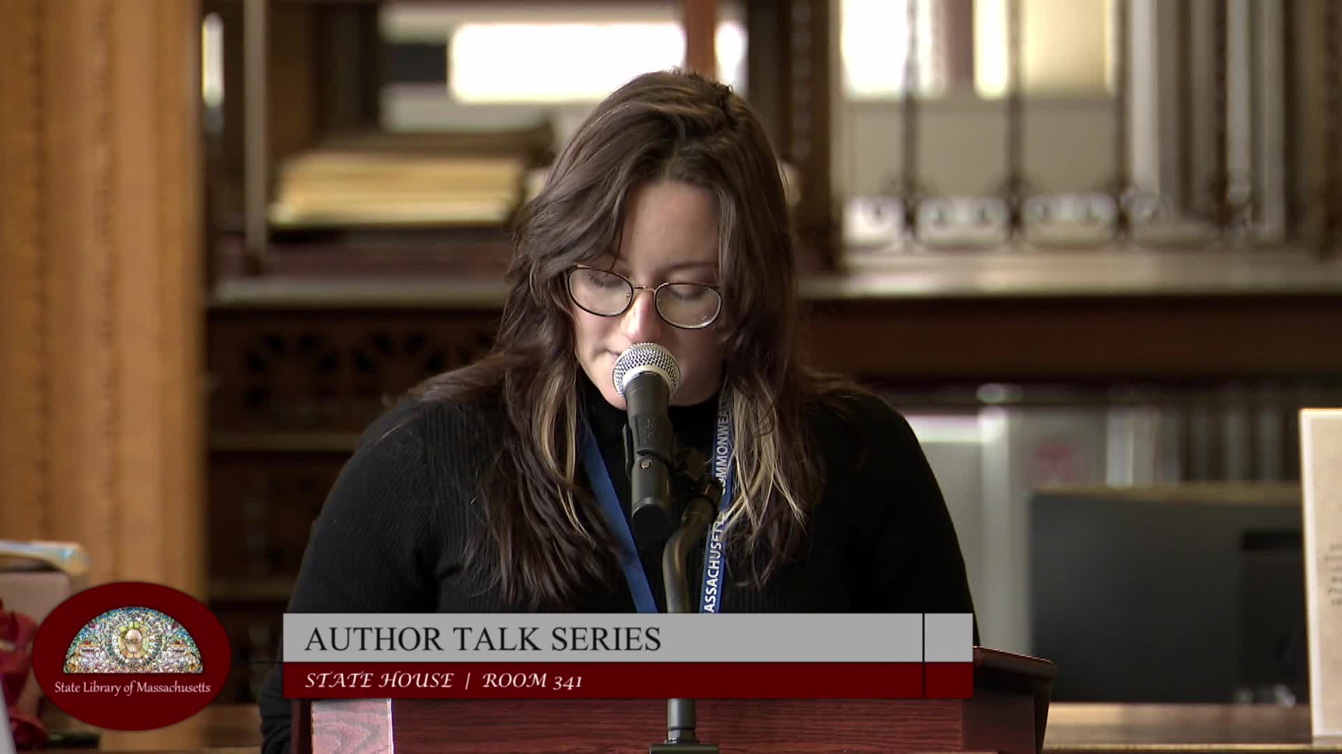 Thumbnail image for MA State Library Author Talk - Susan Wilson