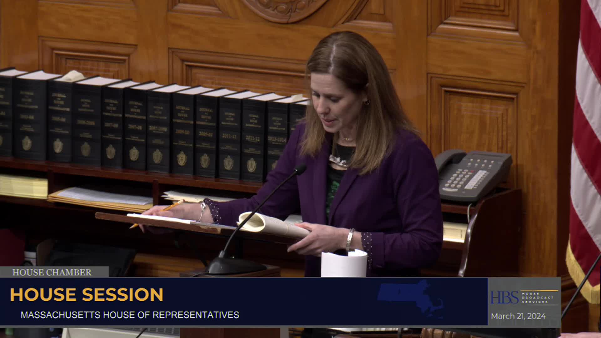 Thumbnail image for MA House of Representatives Session - March 21, 2024