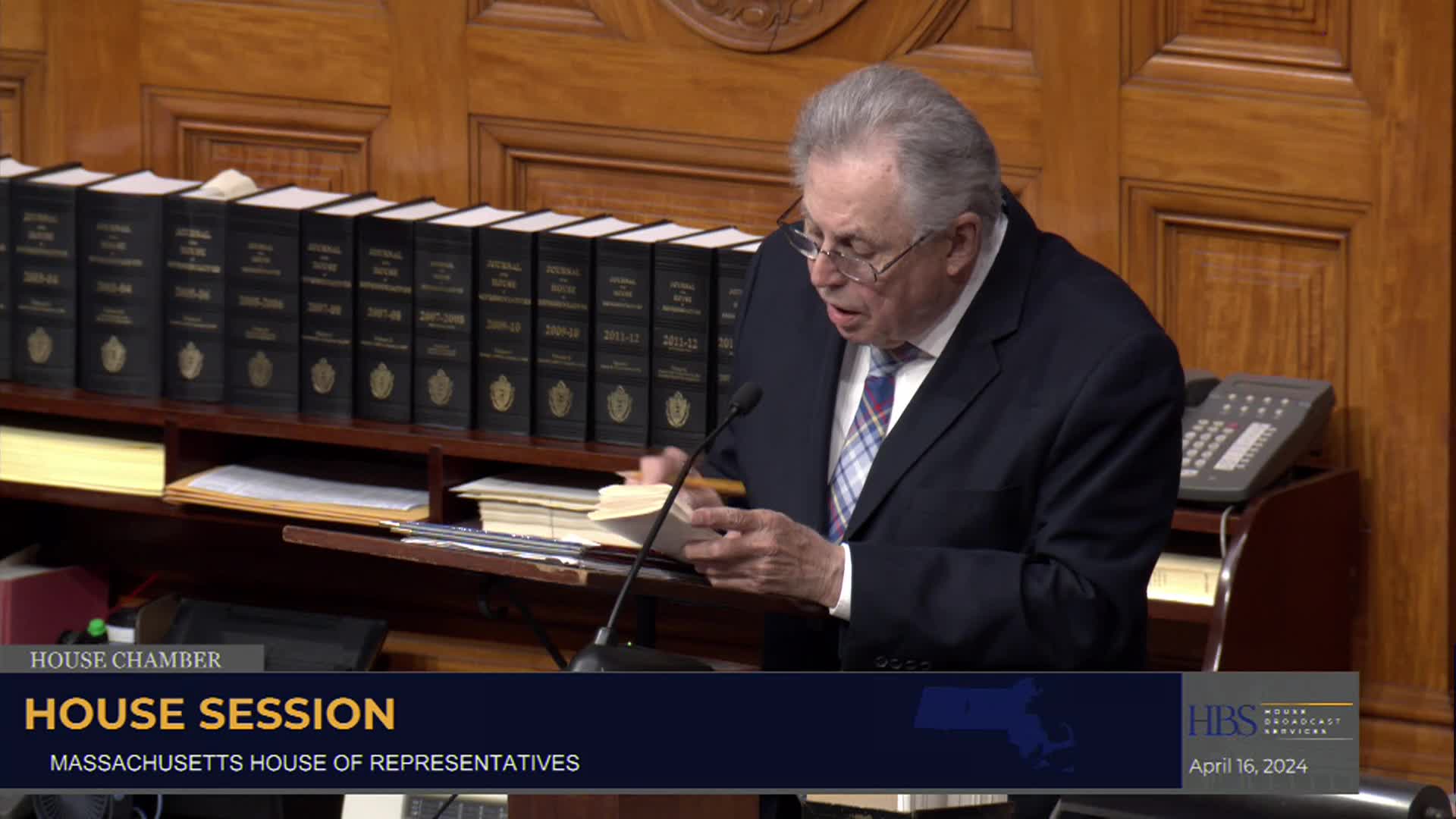 Thumbnail image for MA House of Representatives Session - April 16, 2024