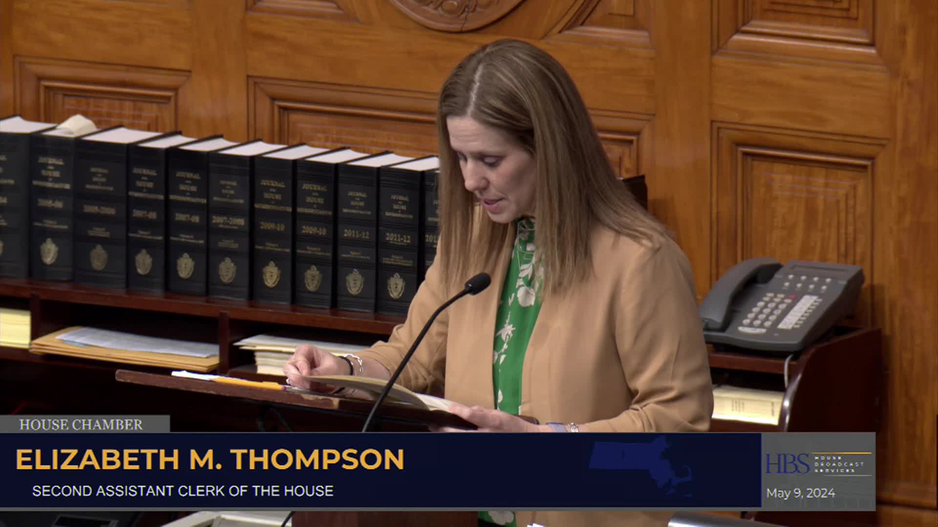 Thumbnail image for MA House of Representatives Session - 2024-05-09