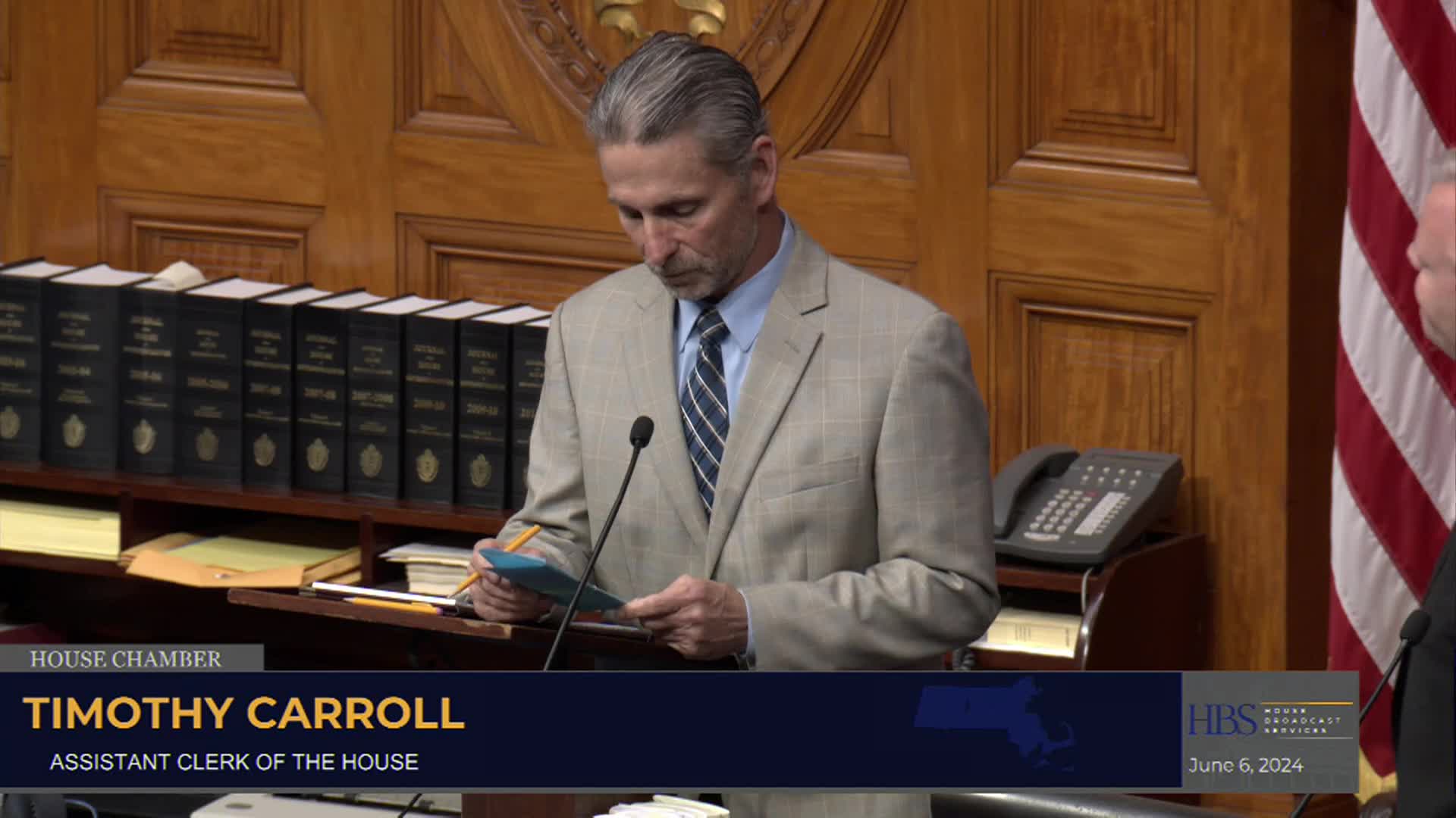 Thumbnail image for MA House of Representatives Session 6-6-2024