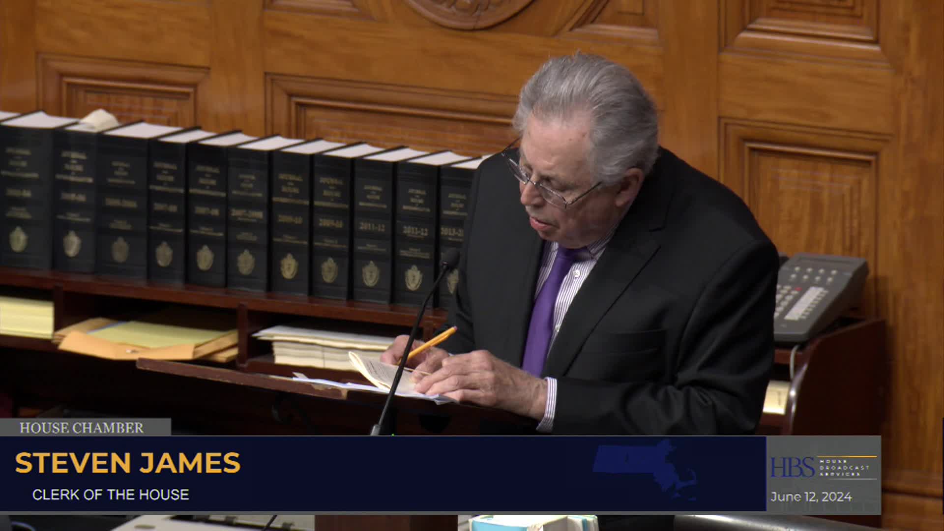 Thumbnail image for MA House of Representatives Formal Session 6-12-2024