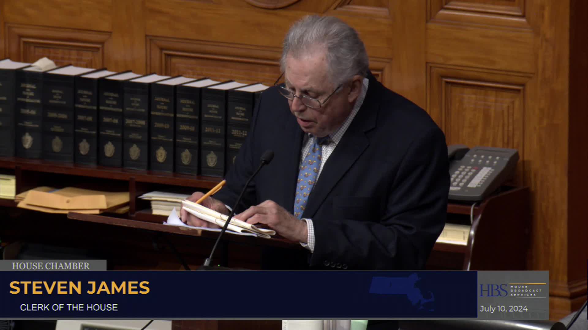 Thumbnail image for MA House of Representatives Formal Session 7-10-24