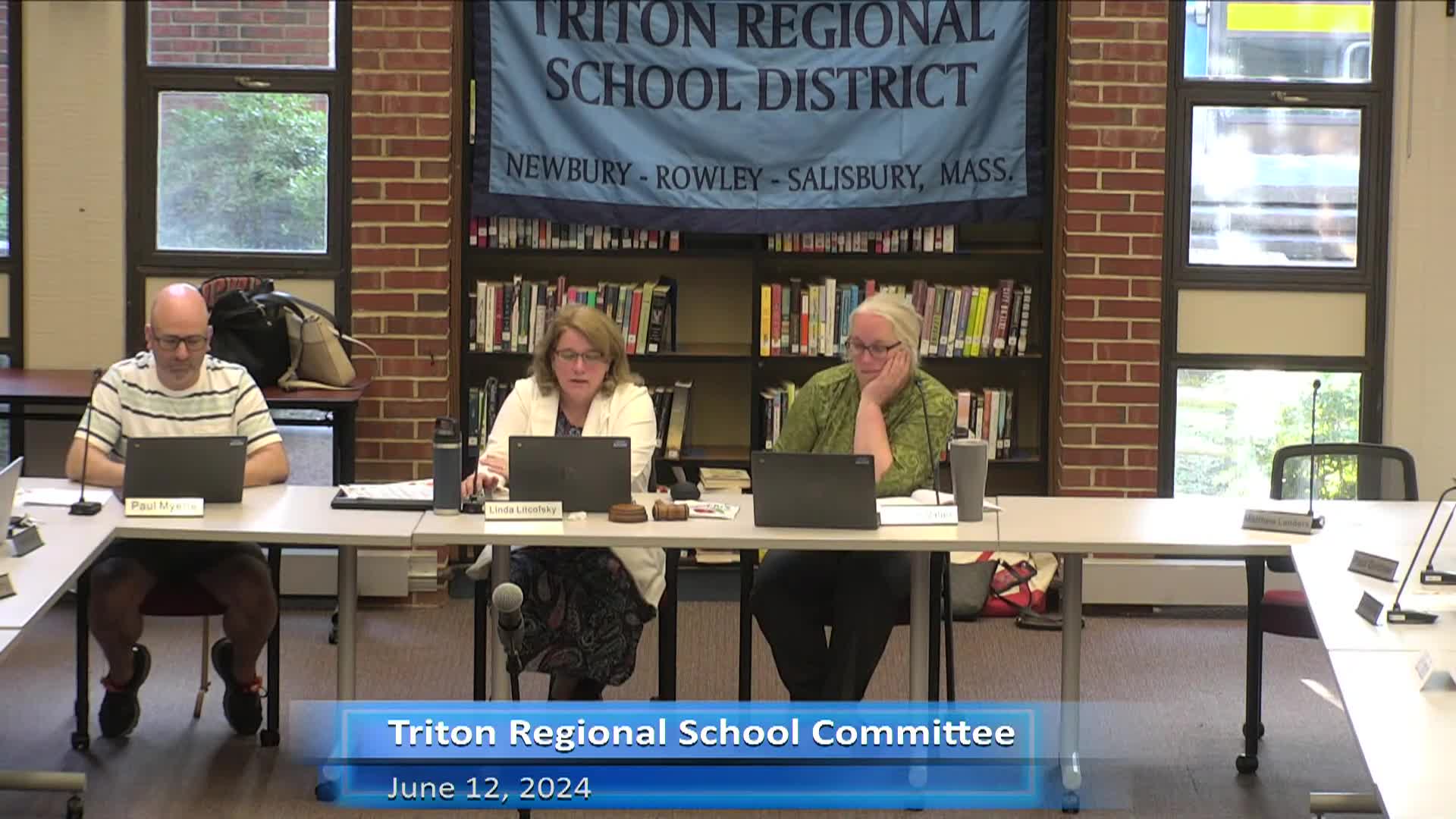 Thumbnail image for Triton School Committee Meeting 6-12-24