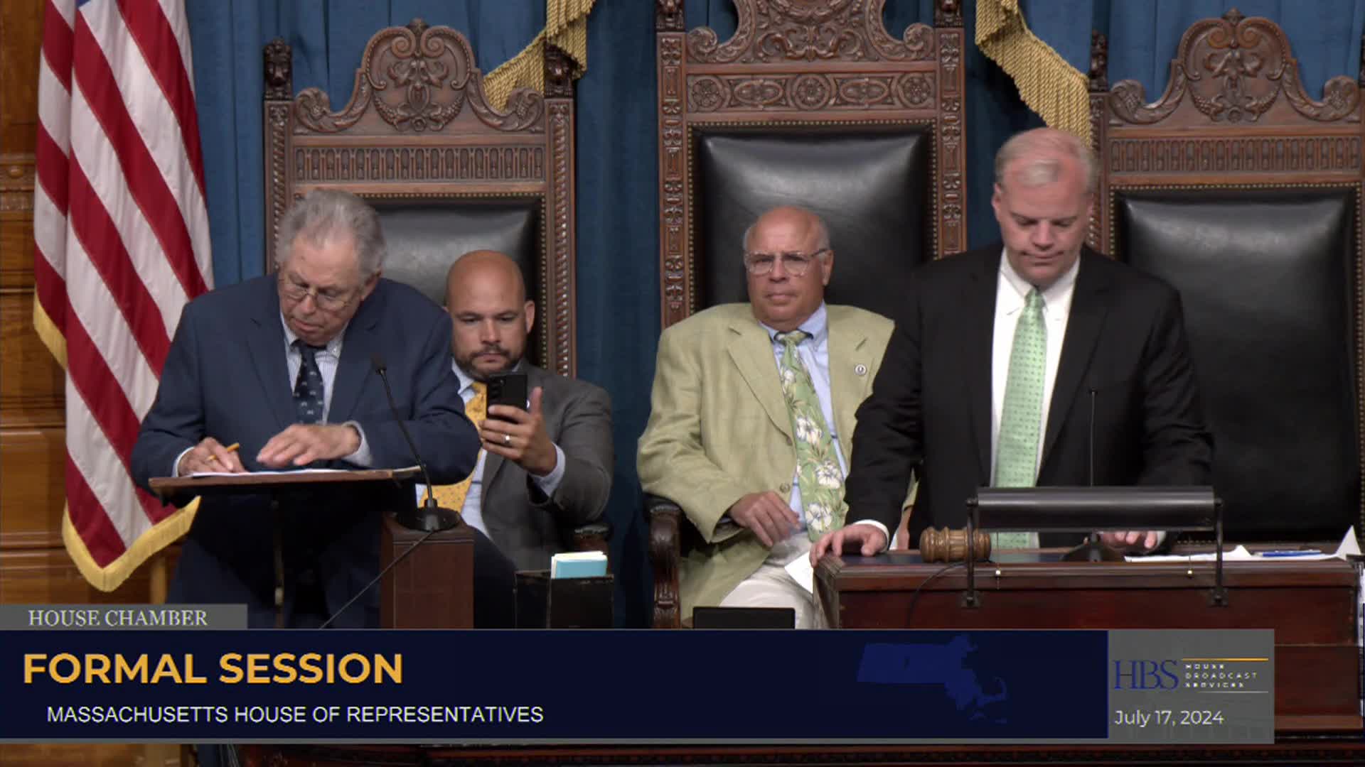 Thumbnail image for MA House of Representatives 7-17-24 Formal Session
