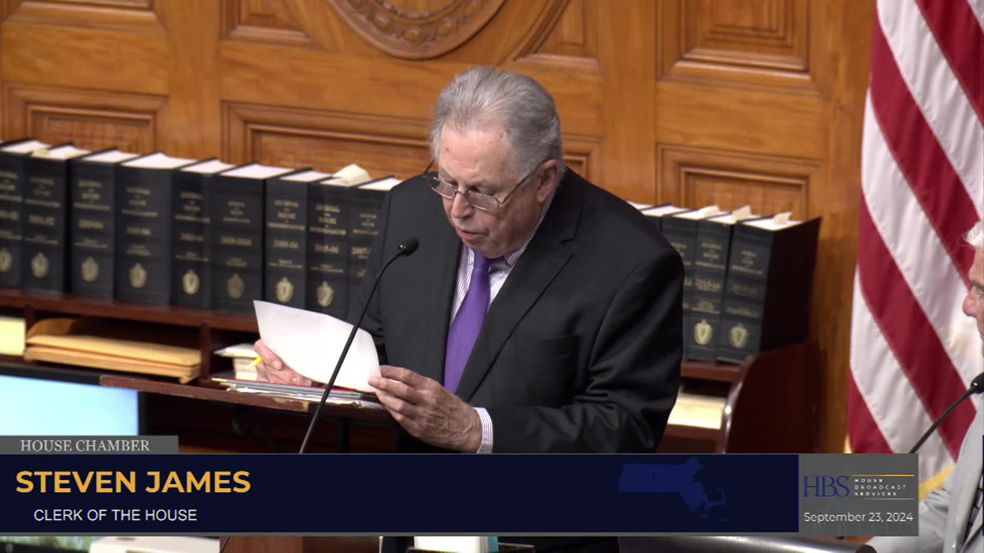 Thumbnail image for MA House of Representatives Session 9-23-24