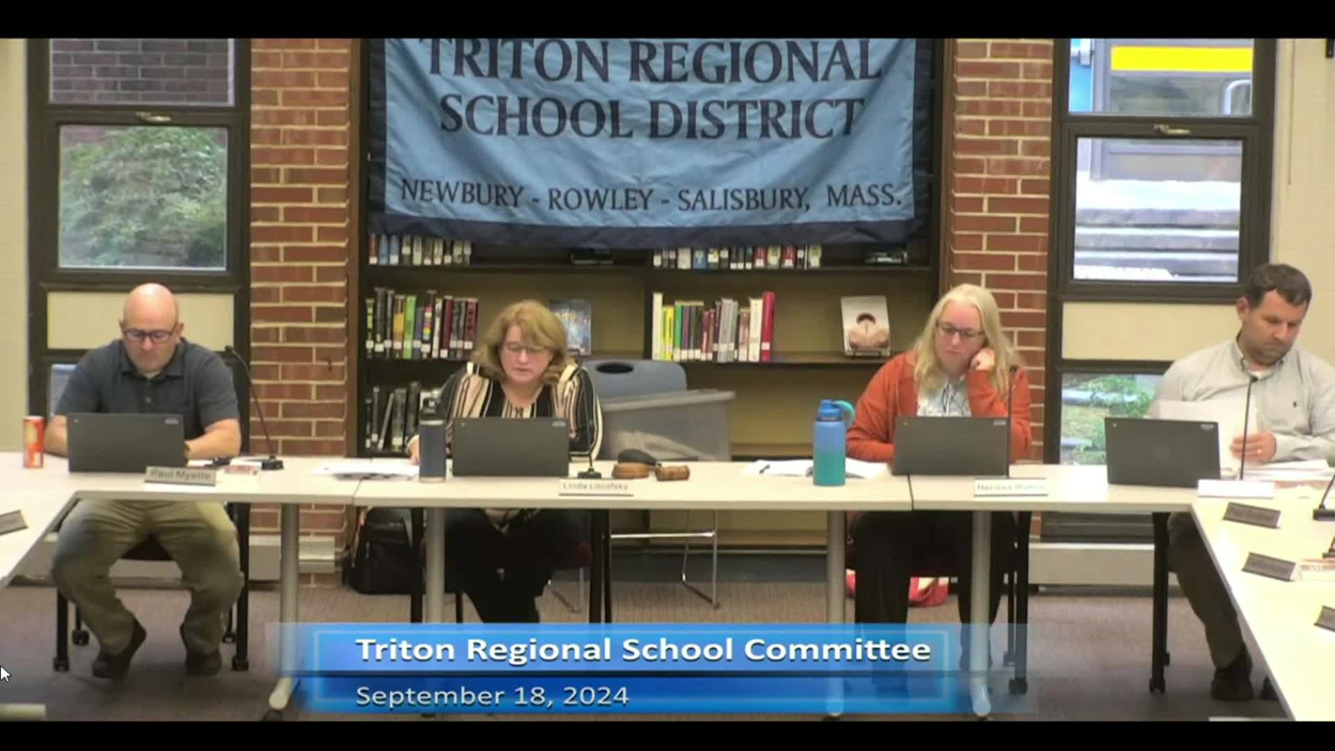 Thumbnail image for Triton School Committee 9-18-2024