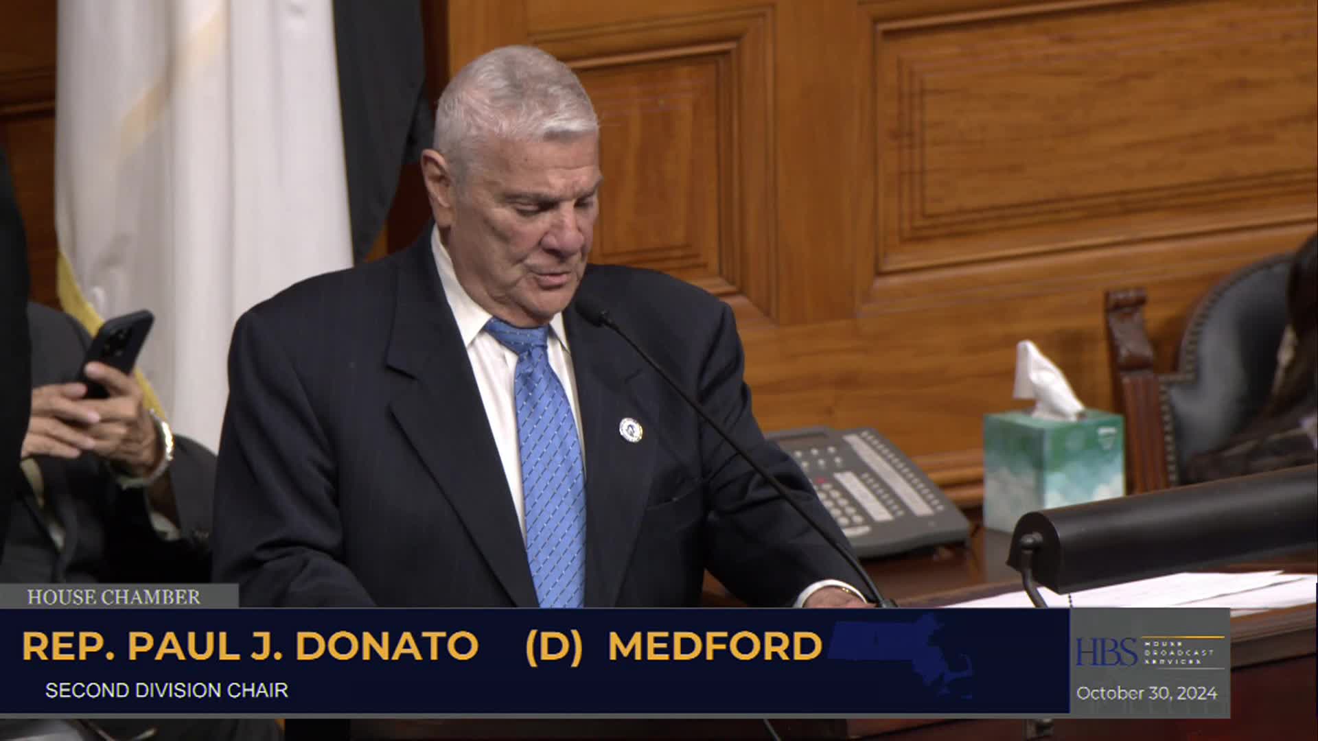 Thumbnail image for MA House of Representatives 10-30-24 Session