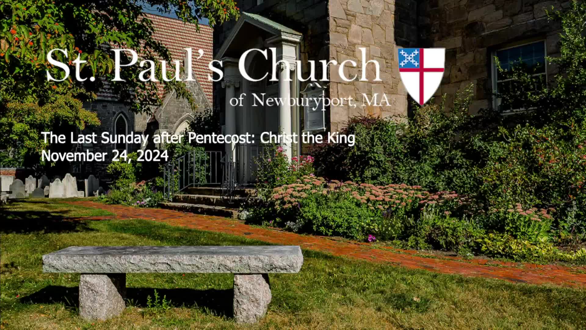Thumbnail image for Saint Paul's Church Service 11-24-2024