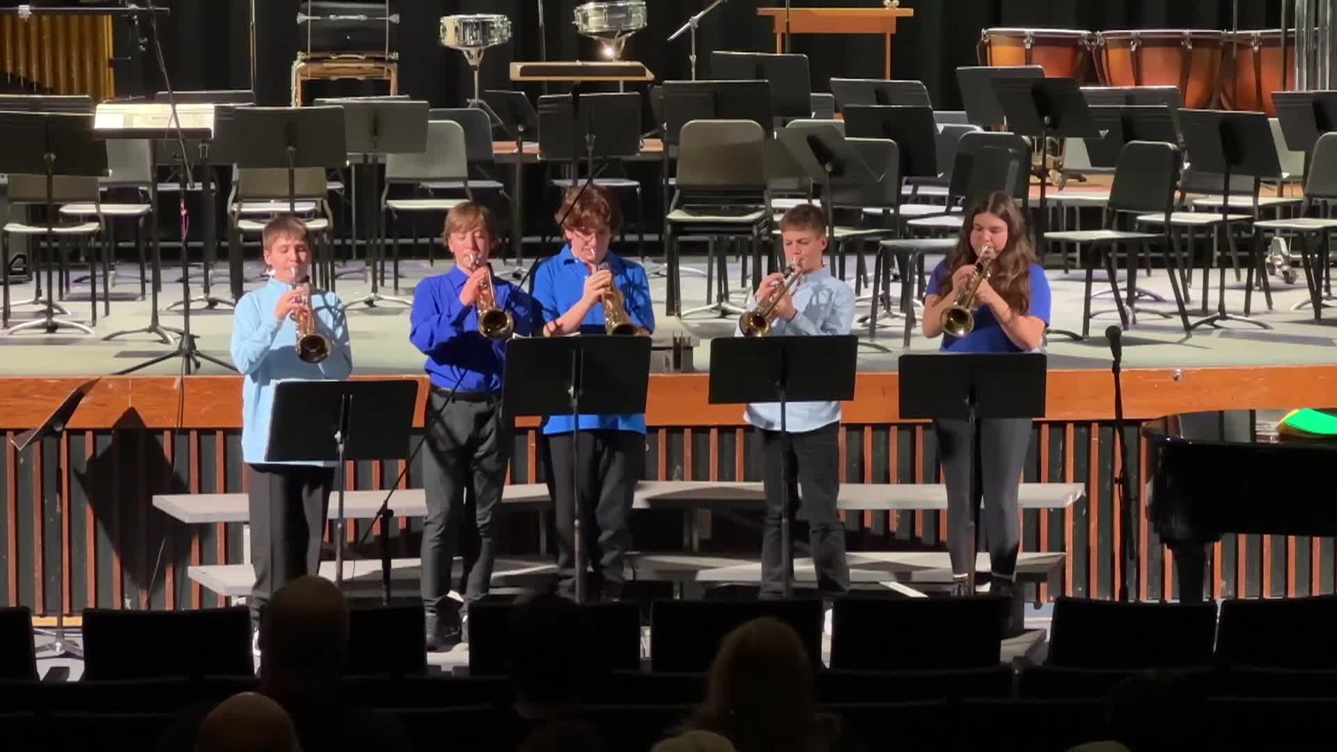 Triton Middle School Winter Concert 2024