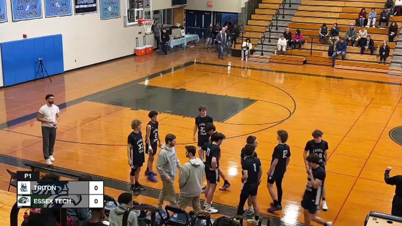 Thumbnail image for Triton Boy's Basketball vs Essex Tech (1-13-25)
