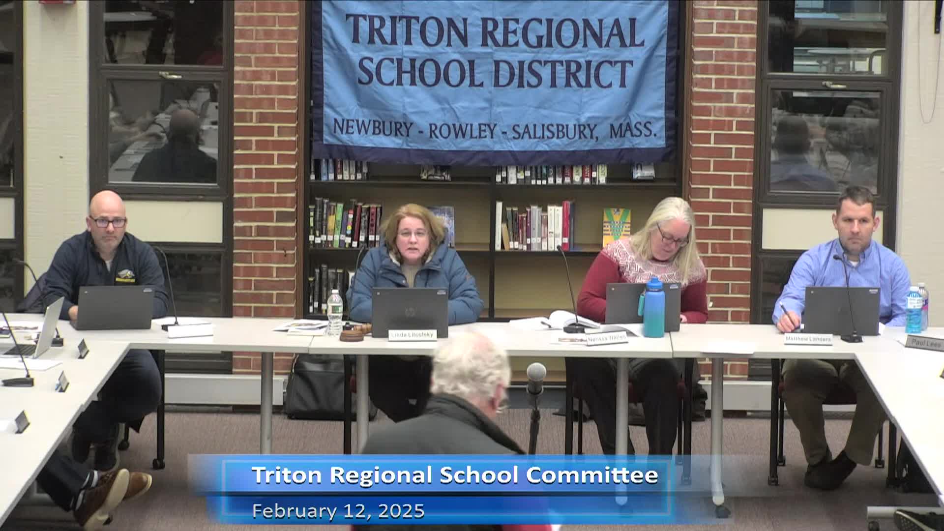 Thumbnail image for Triton School Committee Meeting 2-12-2025