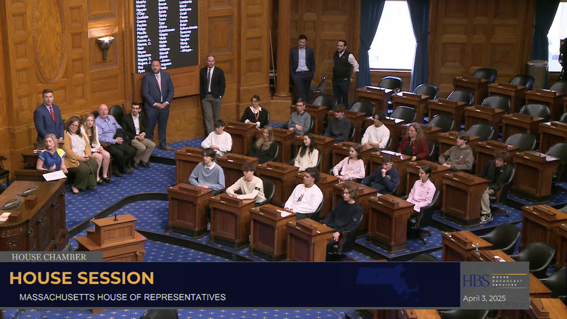 Thumbnail image for MA House of Representatives 4-3-25 Session
