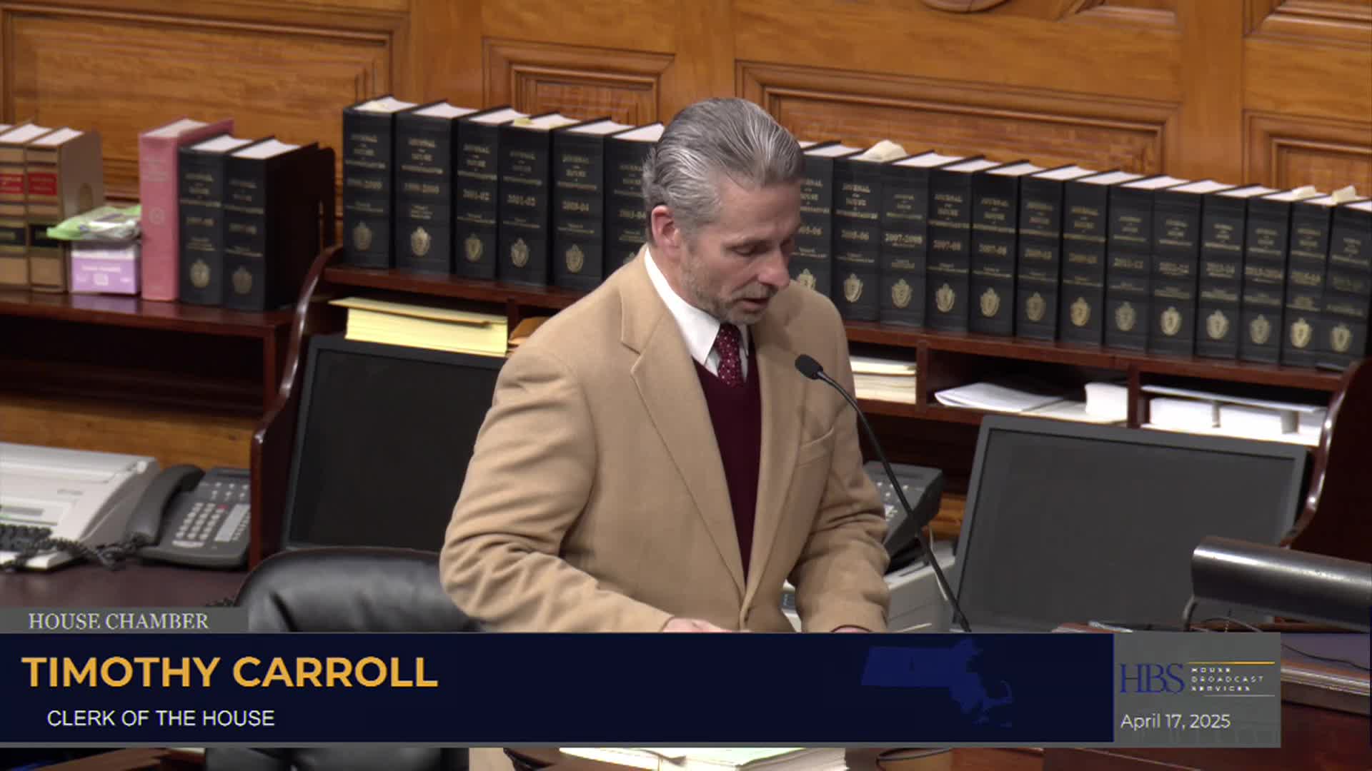Thumbnail image for MA House of Representatives 4-17-25 Session