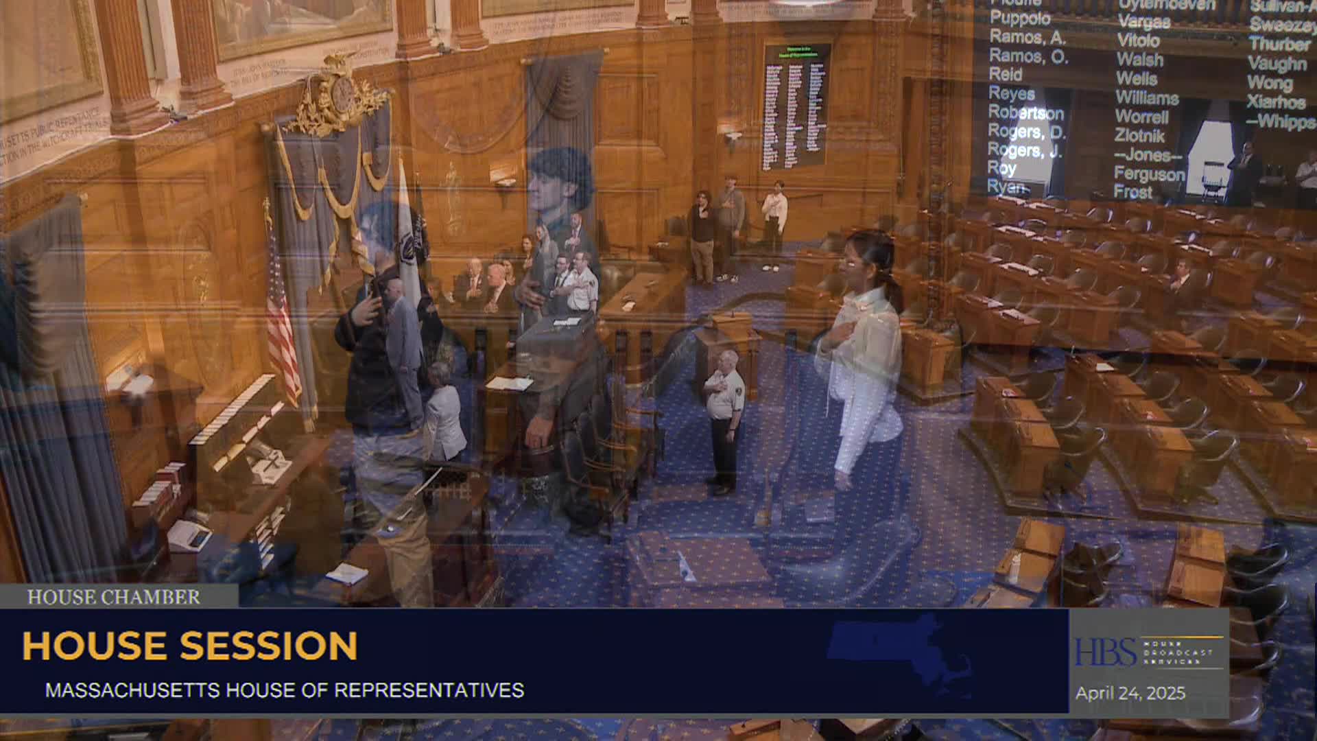 MA House of Representatives 4-24-25 Session