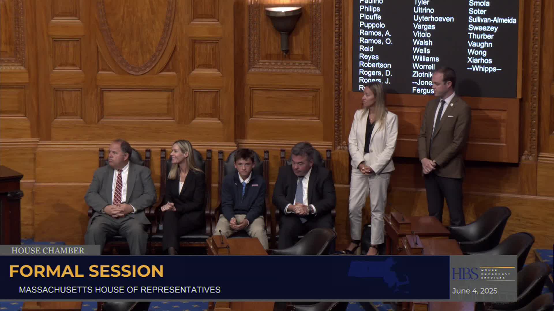 Thumbnail image for MA House of Representatives 6-4-25 2025 Formal Session