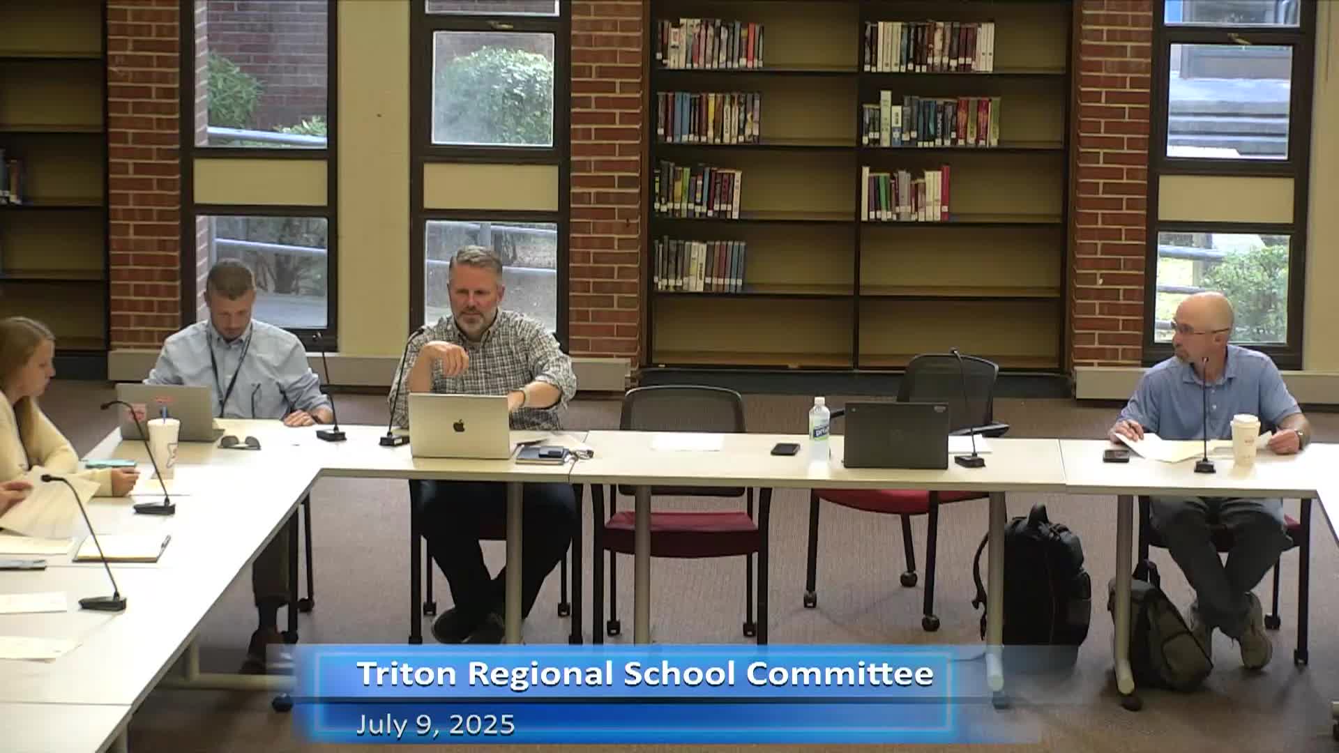 Thumbnail image for Triton School Building Committee Meeting 7-9-2025
