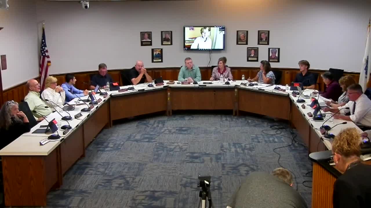 Whittier School Committee Oct 2025