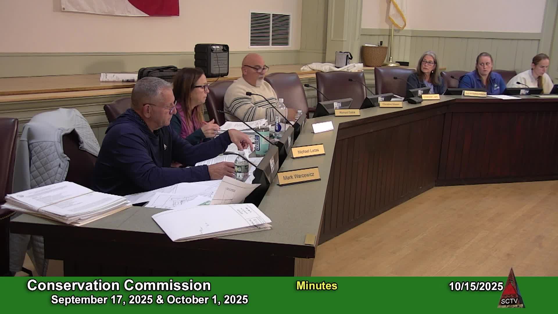 Conservation Commission 10-15-25