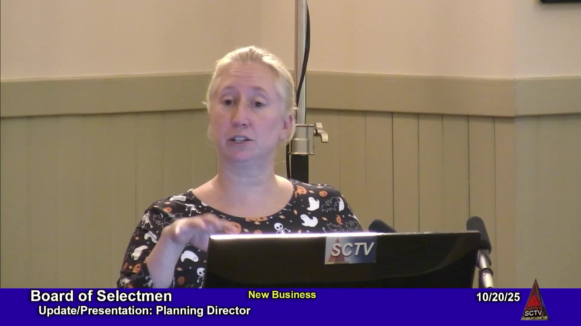 Thumbnail image for Presentation by Planning Director at 10-20-25 Board of Selectmen