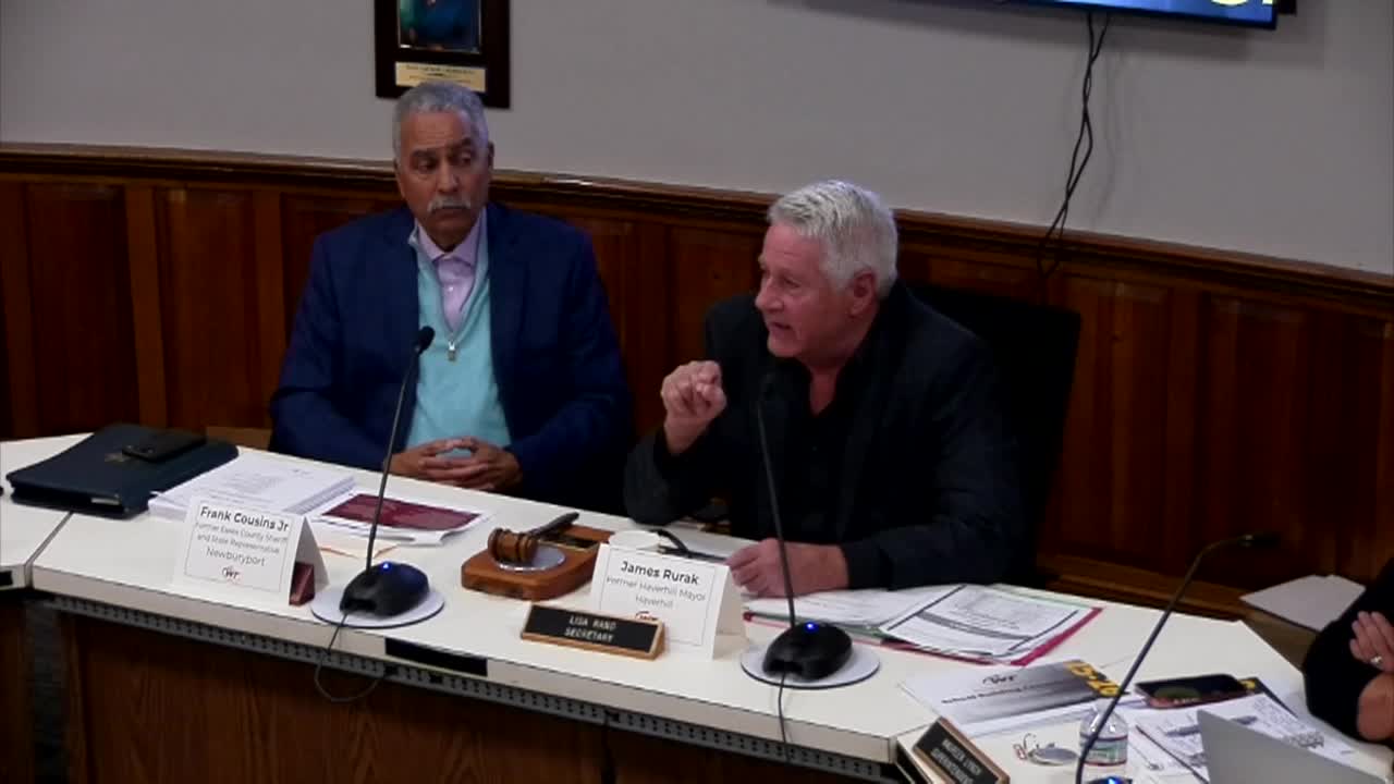 Whittier School Building Committee Nov 2025