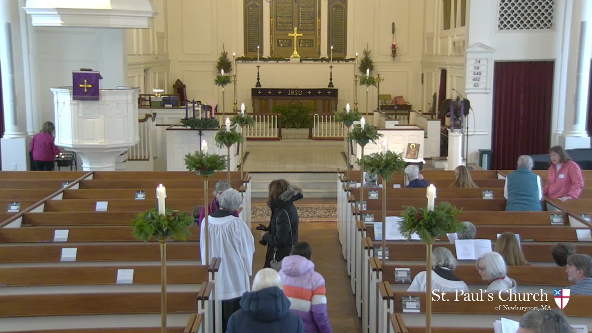 Thumbnail image for Saint Paul's Church Service 12-14-25