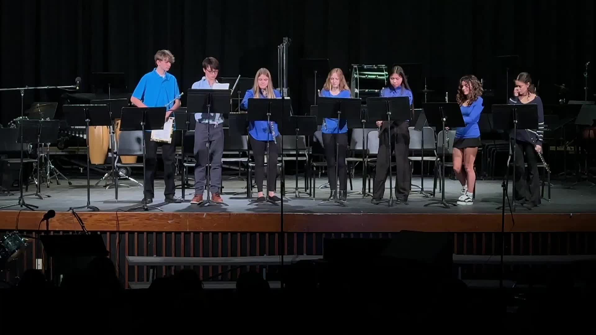 Triton Middle School Winter Concert 2025