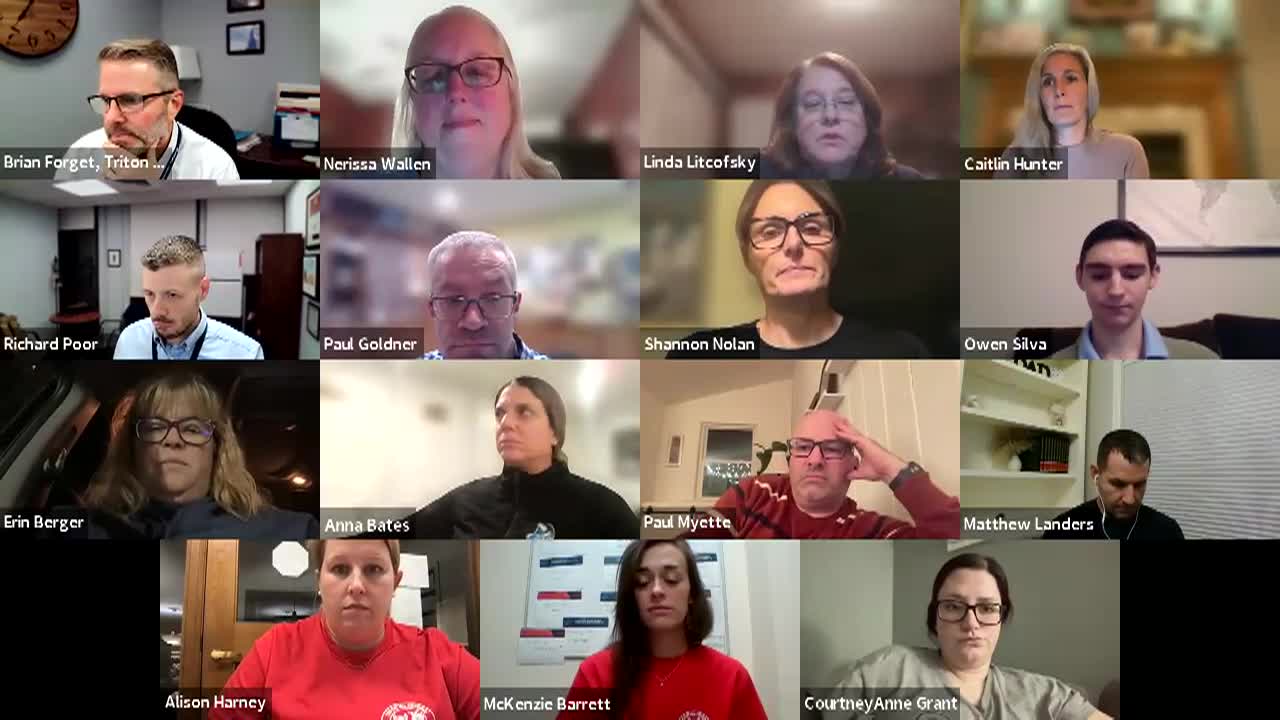 Triton School Committee Meeting - January 14, 2026