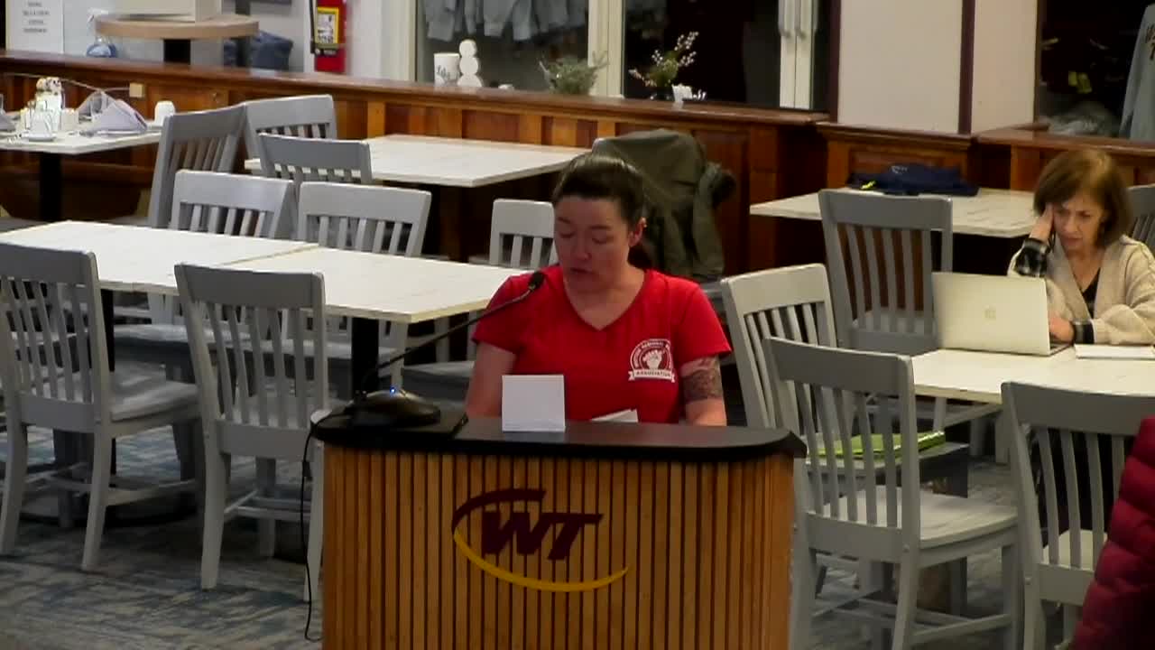 Whittier School Committee Jan 2026