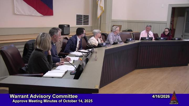 Thumbnail image for Warrant Advisory Committee 4-16-2026