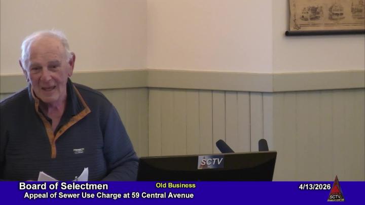 Thumbnail image for Board of Selectmen 4-13-2026 Live