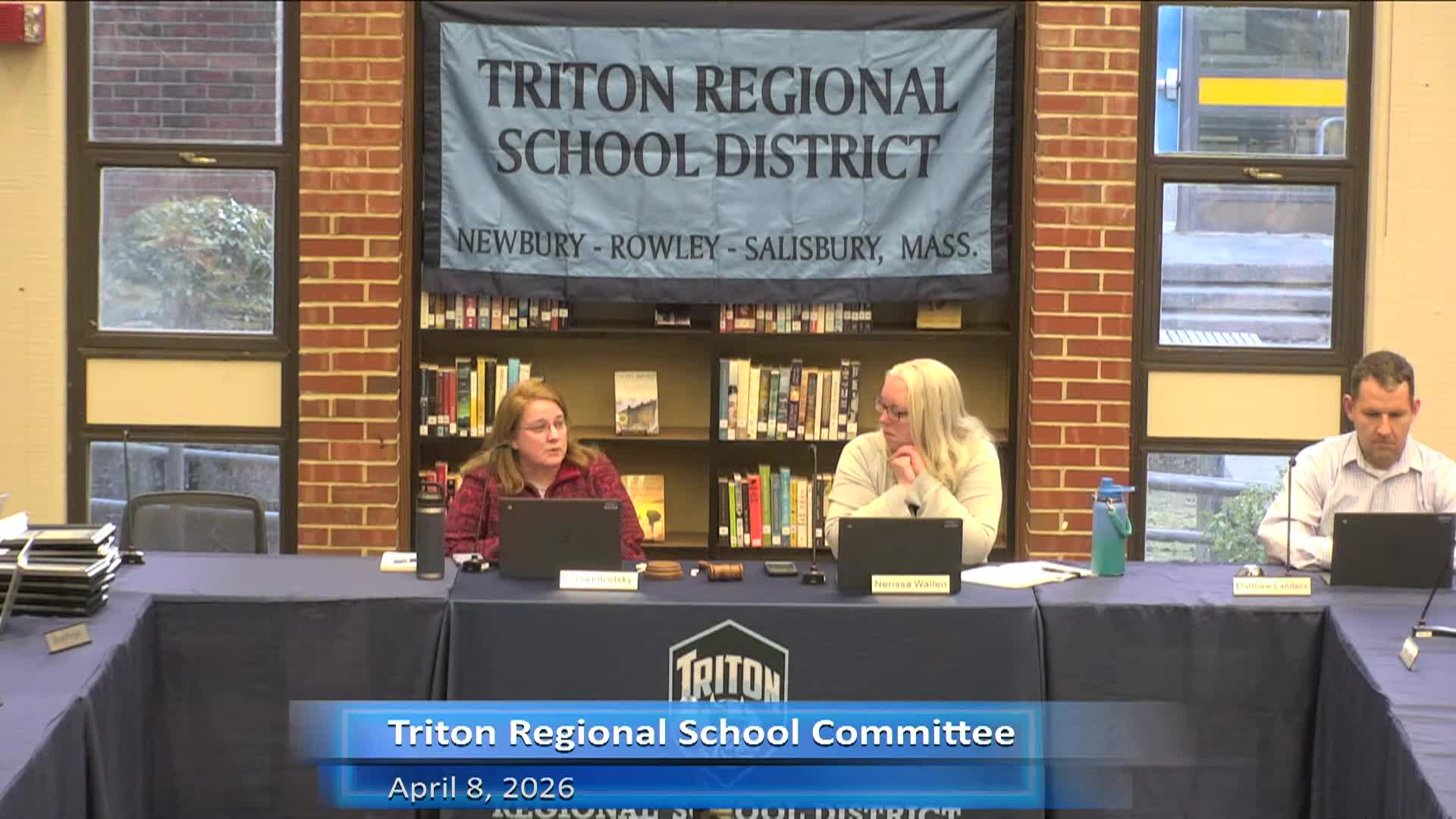 Thumbnail image for Triton Regional School Committee 4-8-26