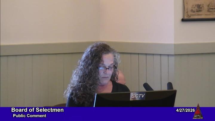 Thumbnail image for Board of Selectmen 4-27-2026 LIVE