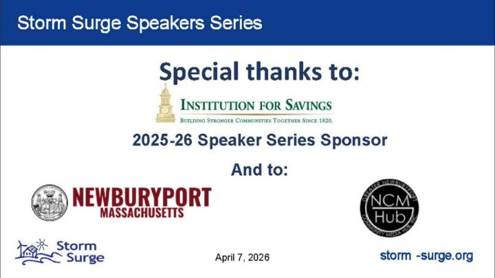 Thumbnail image for Storm Surge - Making Space for Water: Reimagining Our Relationship to the Coast 04-07-2026