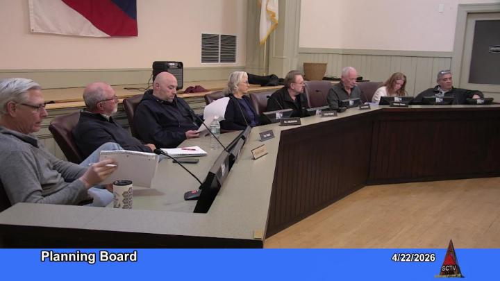 Thumbnail image for Planning Board 4-22-2026