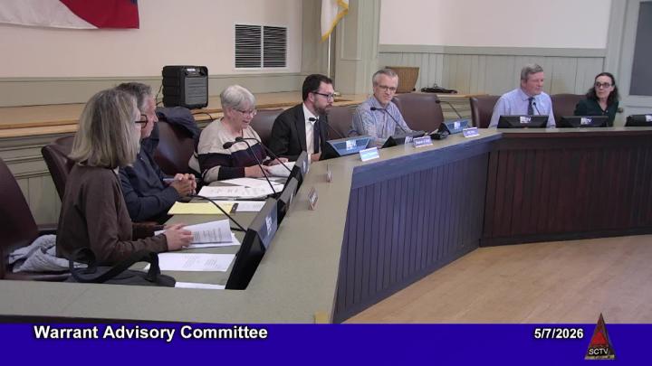 Thumbnail image for Warrant Advisory Committee 5-7-2026