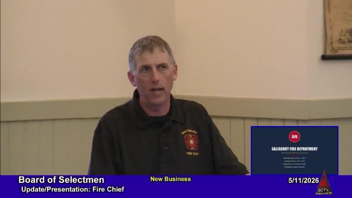 Thumbnail image for Presentation by Fire Chief at 5-11-2026 Board of Selectmen